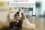firma in abito da sposa